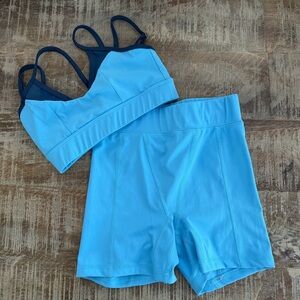 Five The Label Dance Set Blue Girls Size Youth Extra Large